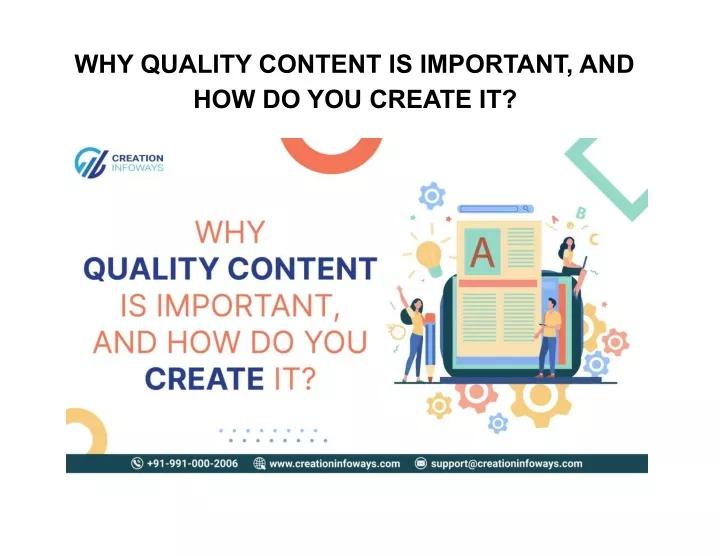 why quality content is important
