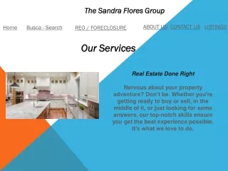 Latino Realtor Las Vegas | Sandrafloresgroup.com