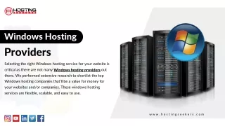 windows hosting providers