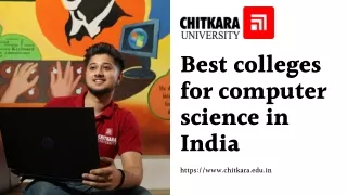 The Best Colleges for Computer Science in India