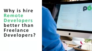 Why is hire remote developers better than freelancers 2022 new