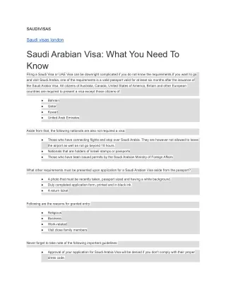 saudivisas