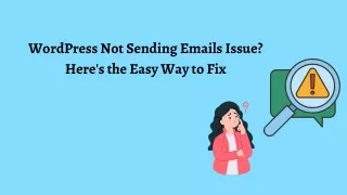 WordPress Not Sending Emails Issue Here's the Easy Way to Fix