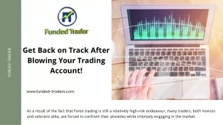Get Back on Track After Blowing Your Trading Account
