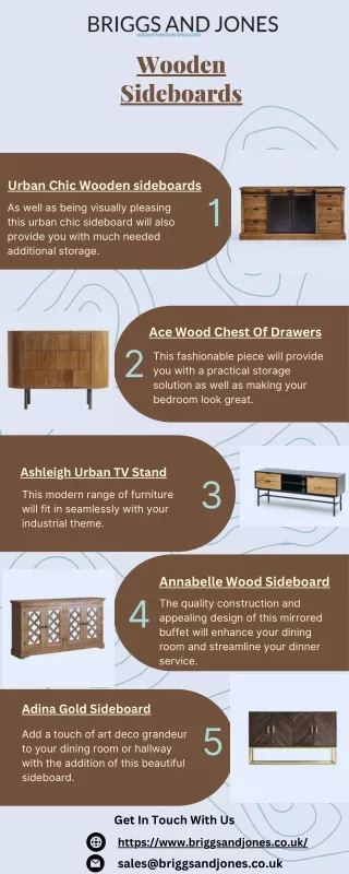 Wooden Sideboards