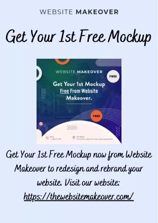 Get Your 1st free mockup