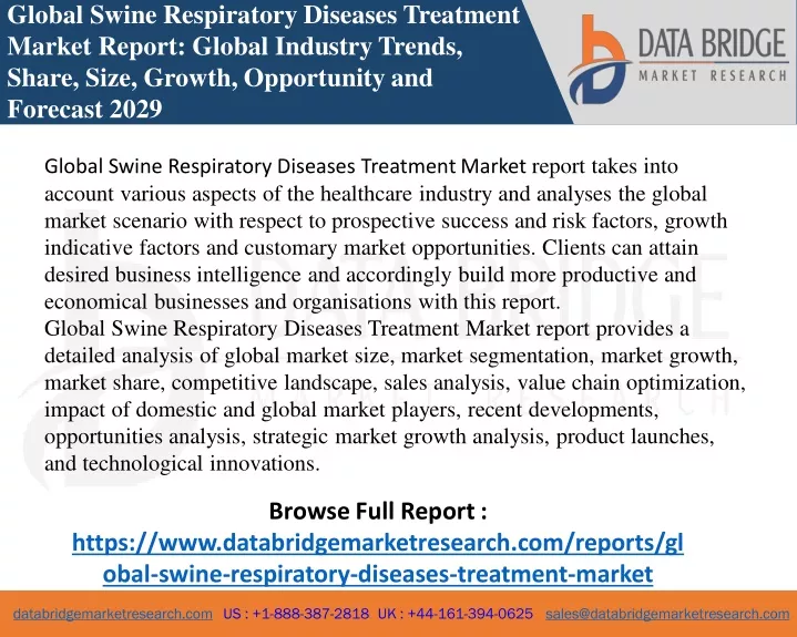 global swine respiratory diseases treatment