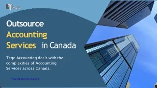Bookkeeping and Accounting Services in Canada