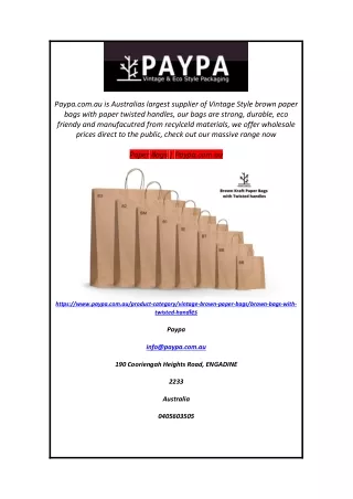 paypa com au is australias largest supplier