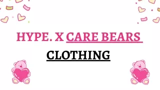 CARE BEARS CLOTHING, BAGS & ACCESSORIES