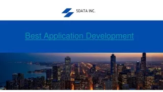 Best Application Development