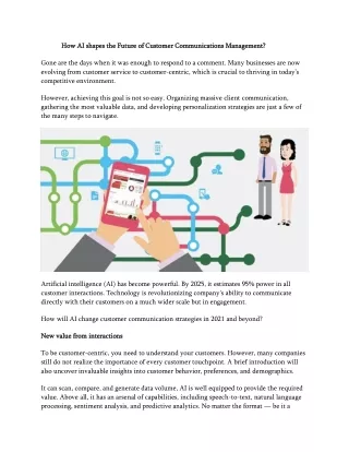 how ai shapes the future of customer