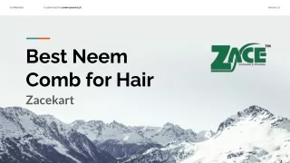 Best Neem Comb for Hair