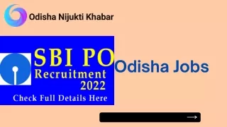 Odisha Jobs