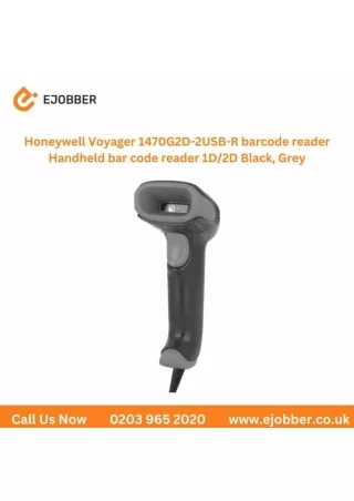 Honeywell Voyager 1470G2D-2USB-R barcode reader Handheld bar code reader 1D2D
