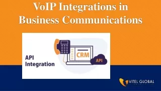 VoIP Integrations