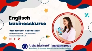 Englisch businesskurse - Alpha Institute