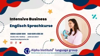 Intensive business englisch sprachkurse - Alpha Institute