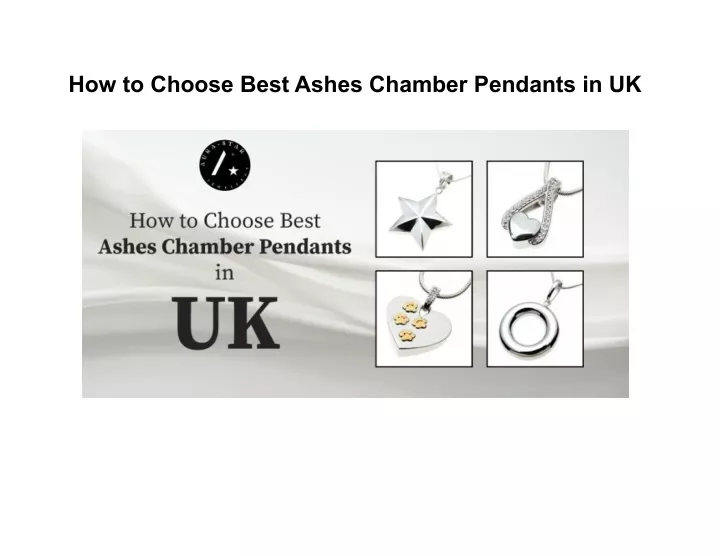 how to choose best ashes chamber pendants in uk