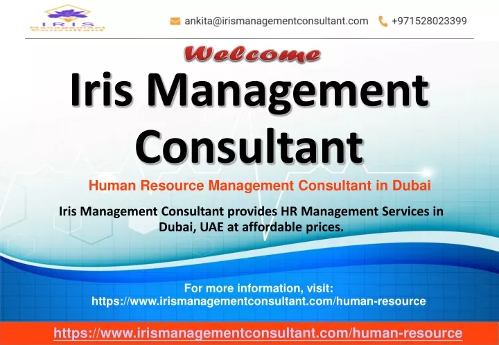 iris management consultant