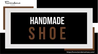 Get a classy handmade shoe pair at Bondeno