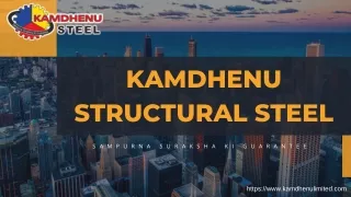 Structural Steel Company in India