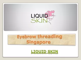 Eyebrow threading Singapore