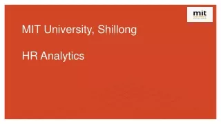mit university shillong hr analytics