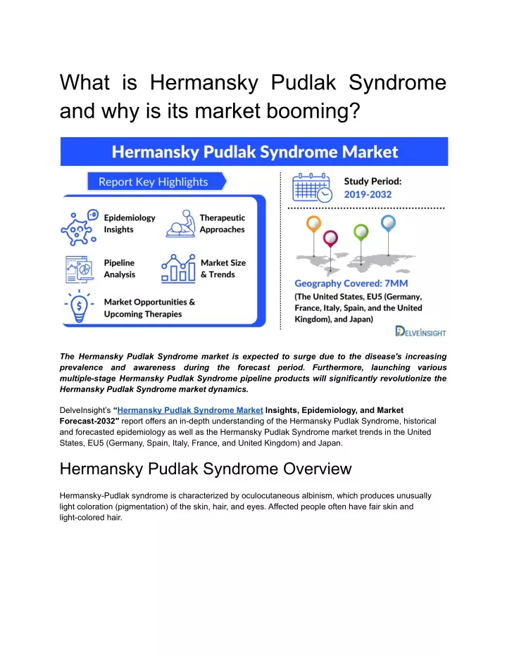 what is hermansky pudlak syndrome