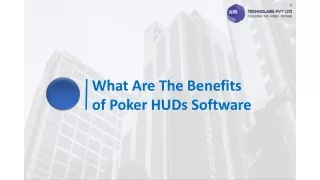 What Are The Benefits of poker hud software