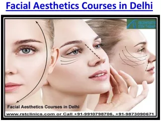 Learn Facial Aesthetics Courses in Delhi & Mumbai Advanced Level