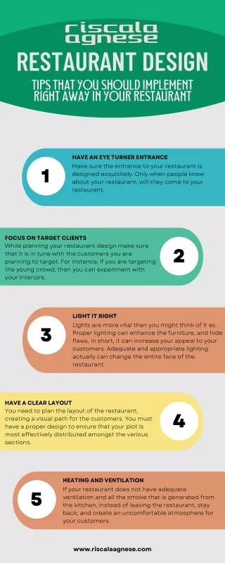 Restaurant Design Tips That You Should Implement Right Away in Your Restaurant