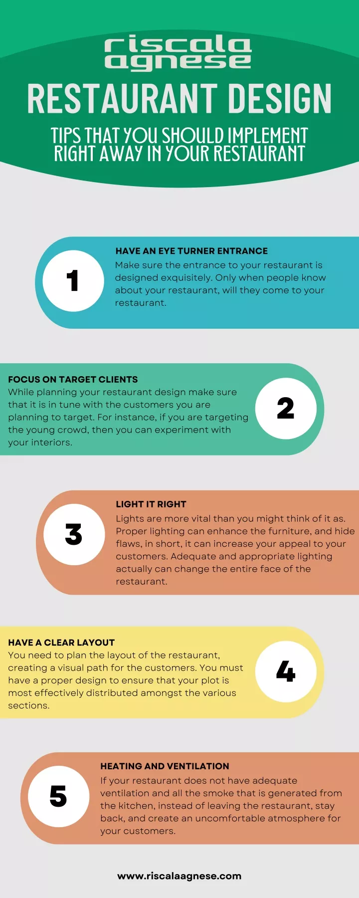 restaurant design tips that you should implement
