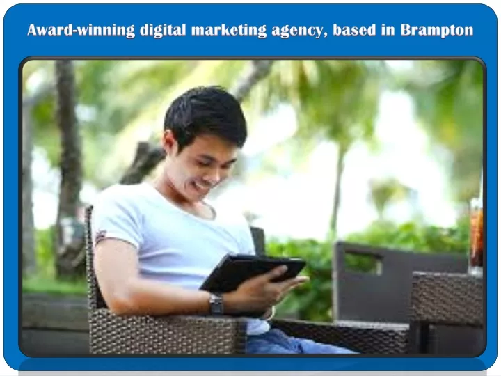 award winning digital marketing agency based
