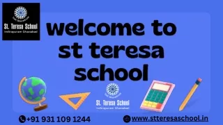 English Medium Schools in Indirapuram St. Teresa School.