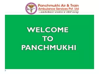 Panchmukhi Road Ambulance Services in Delhi with Pocket-Friendly Transferring