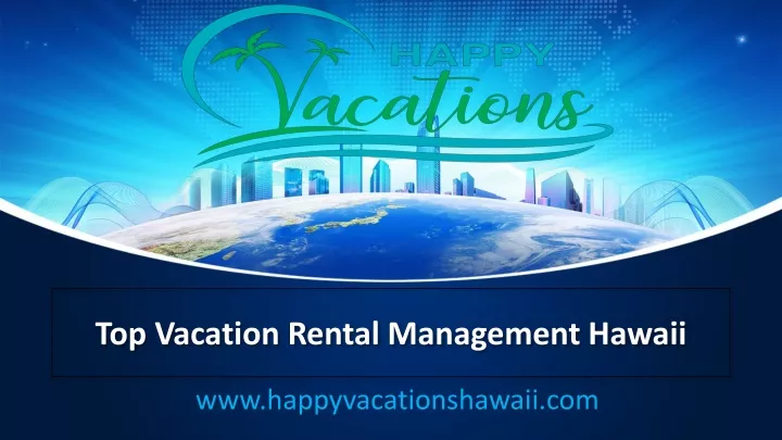 top vacation rental management hawaii