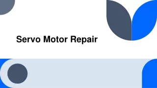 servo motor repair
