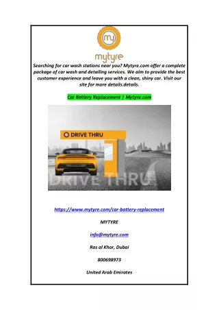searching for car wash stations near you mytyre