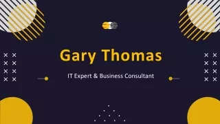 Gary Thomas - An Accomplished Professional - Cincinnati, Ohio