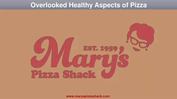 overlooked healthy aspects of pizza