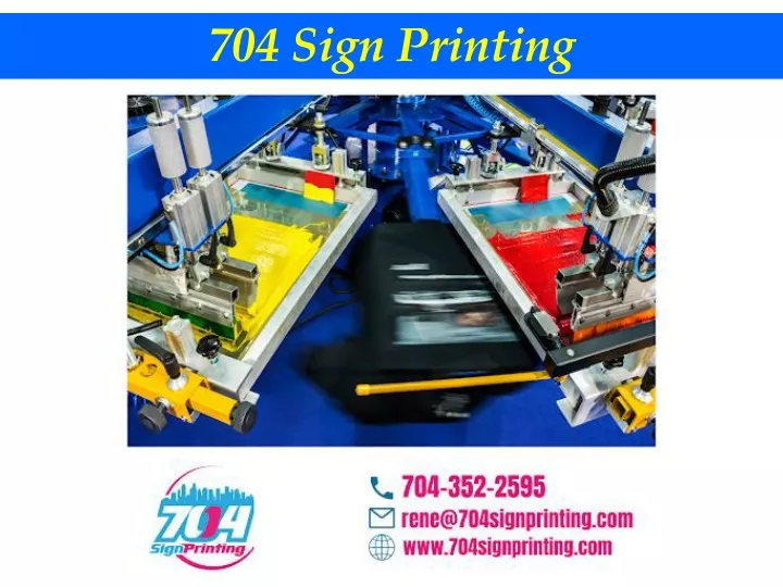 704 sign printing