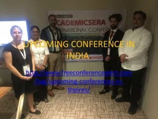 upcoming conference in india