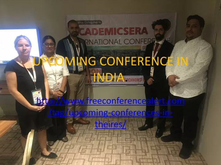 upcoming conference in india