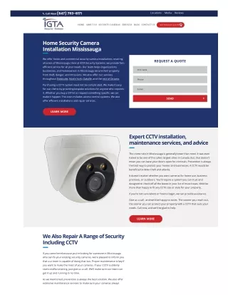 security camera installation mississauga
