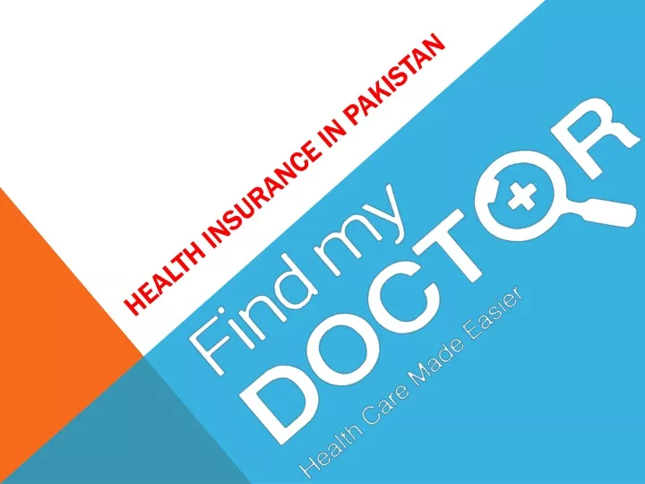 health insurance in pakistan