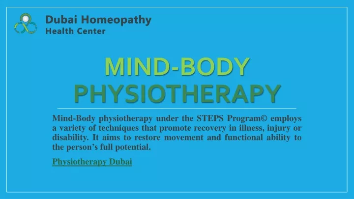 mind body physiotherapy