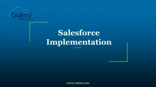 Salesforce Implementation