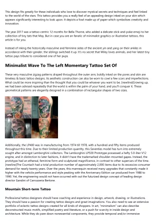 Minimalist Tattoo Vector Pictures Over 2,