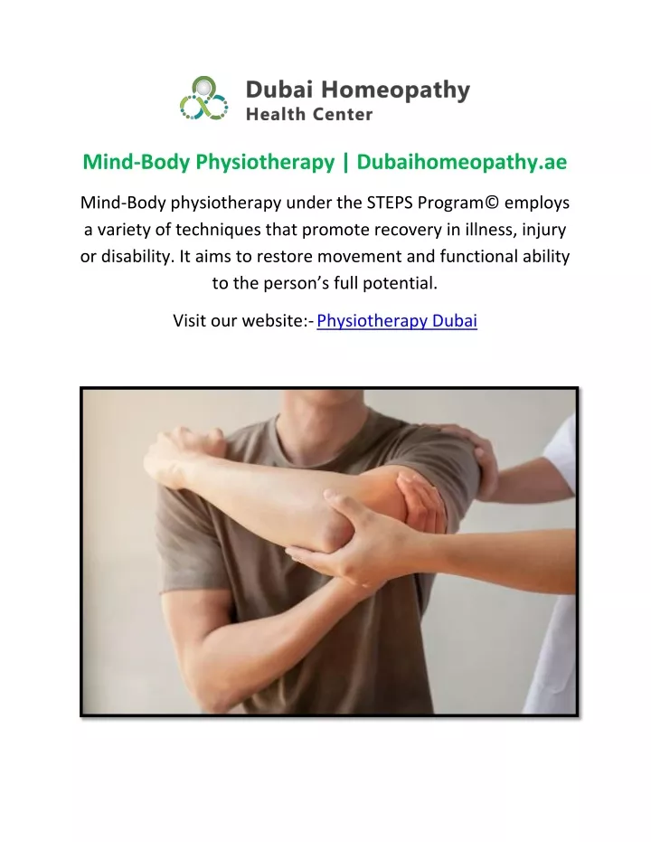 mind body physiotherapy dubaihomeopathy ae